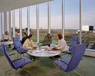 Harbor Lounge: Featuring Stunning Views of the JFK Library