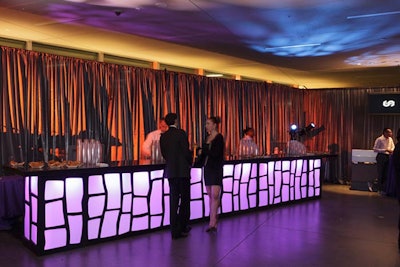 PBD Events provided the ornate bars.