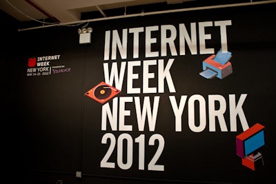 This year's Internet Week took over 82 Mercer after being held at the Metropolitan Pavilion the past two years. Producers looked to take the weeklong festival to the next level by adding more space for companies to showcase their products.