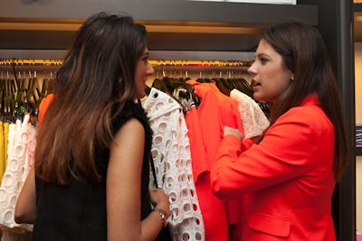 Host and fashion blogger Jena Gambaccini provided one-on-one style consultations.