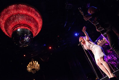 Natasha Bedingfield performed an intimate, 45-minute set at the Billboard and Magnum pre-Billboard Music Awards party.