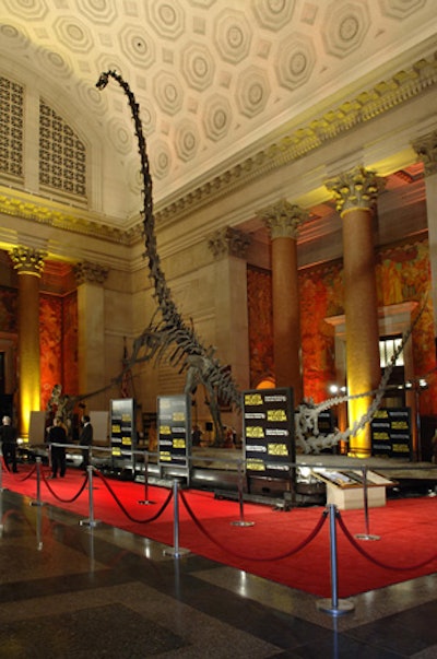 Theodore Roosevelt Rotunda reception step & repeat