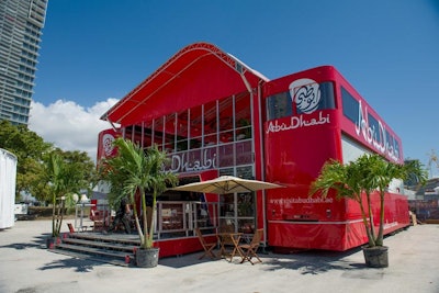 As the first official destination partner of the Volvo Ocean Race, Abu Dhabi Tourism Authority made its presence known through a two-story pavilion on the main campus.