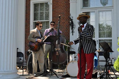 At the Seersucker Ride and Social in Washington, D.C., guests enjoyed music from a 1920s jazz band. As a nod to the theme, participants dressed in seersucker and Jazz Age fashions.