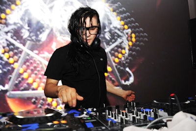 Capping off the event in New York was a performance by surprise guest Skrillex, who brought his brand of electrohouse to the late-night shindig.
