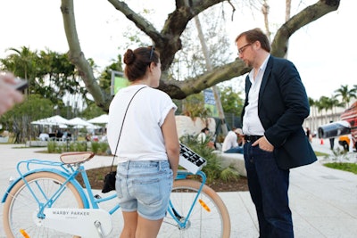 Warby Parker Bicycle Tour at Art Basel Miami Beach