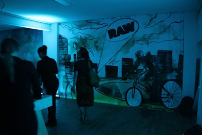 For its fifth annual industry event on Thursday, June 21, Raw commissioned a band of graphic illustrators to produce floor-to-ceiling graphics. The illustrations turned the empty warehouse space at 109 Ossington into an immersive pictorial commentary on the creative process behind the city’s shifting landscape.