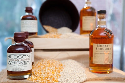 Liquor sponsors included William Grant and Sons, VanDuzer Wine, and MillerCoors. William Grant and sons offered punch bowls spiked with its new-to-Chicago Monkey Shoulder Whiskey.