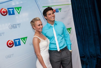 Hayden Panettiere, star of the new CTV show Nashville, took interviews with media and photos with guests onsite.