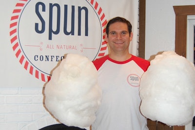 Seth Bankier was inspired to start Spun All Natural Confections after he bought a cotton candy machine for his kids.
