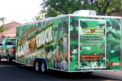 Game Trucks offers mobile video game theaters as a casual teambuilding activity for corporate groups.