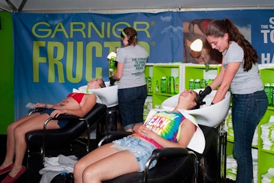 Garnier Fructis at Bonnaroo