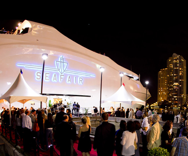 Seafair Miami Uber Luxury Mega Yacht Bizbash