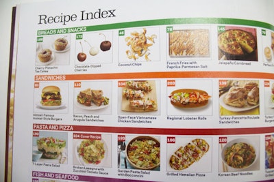 ‘Food Network Magazine’ Best: “Recipe Index”
