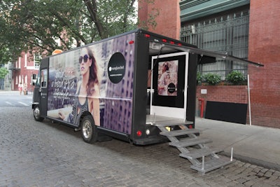 The Style Tour truck and pop-up shop was on-site to give attendees a chance to try on and purchase their favorite styles. A large prize wheel allowed consumers to spin and win percentages off their next purchases.