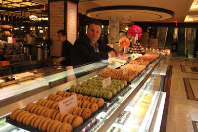 Many of the chefs and owners of the Food Hall's culinary brands were on-site for the event, including François Payard, who guided guests through an array of macarons.