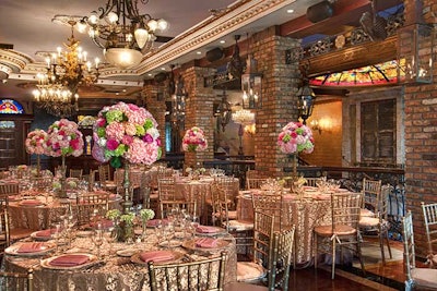 The Royal Mezzanine Level: Wedding Reception