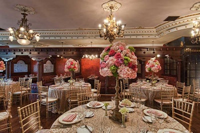 The Royal Mezzanine Level: Wedding Reception