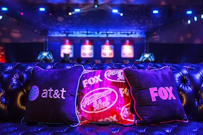 At the Los Angeles finale party for American Idol in May, many guests took home pillows.