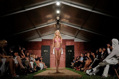 Eco Swim by Aqua Green Show at Funkshion Fashion Week Miami Beach Swim