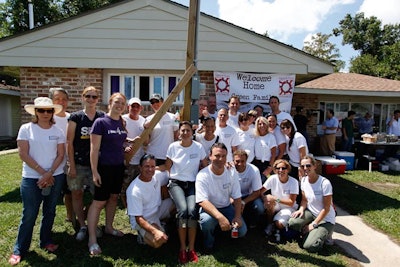 In 2011, Event Pros Take Action rebuilt and refurnished homes in New Orleans.