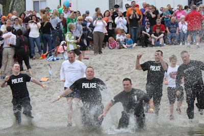 9. Law Enforcement Torch Run’s Polar Plunge