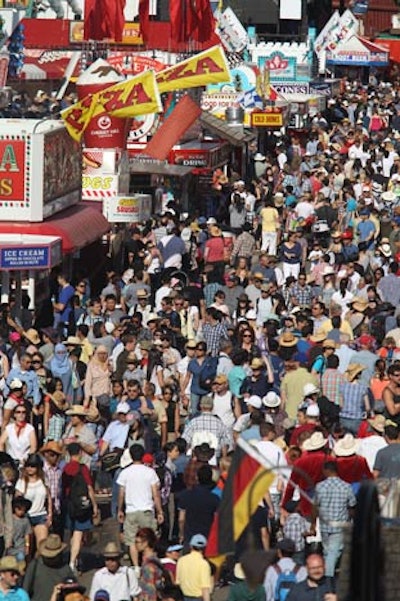 Organizers expected more crowds for the centennial year and prepared accordingly with more bathrooms, water stations, and staff.