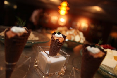 As guests continue to focus on healthier choices, the special events and catering department at Walt Disney World Resorts reports that they are monitoring and reducing portion size. One example of their new bite-size dishes is the smoked copper river salmon, beluga caviar and caramelized onion foam cones.