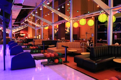 Bowling & Lounge Area