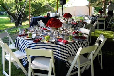 Nautical-Themed Tented Event