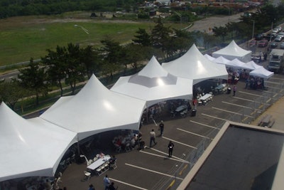 High-Peak Hexagon Tents