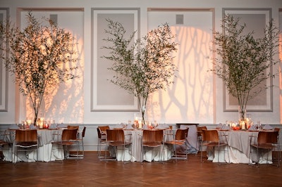 Grand Ballroom: Sit-down social event