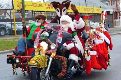 8. Chicagoland Toys for Tots Motorcycle Parade