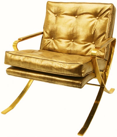 Gold Finger Lounge Chair
