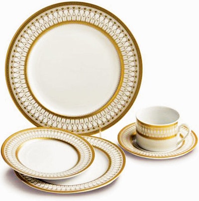 Gothic Gold Dinnerware