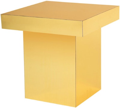 Gold End Table