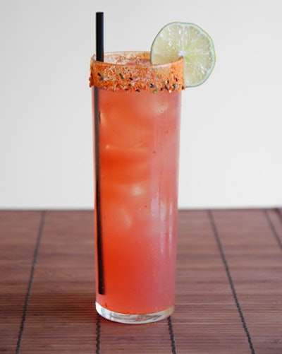 At Sola in Chicago, chef and restaurant owner Carol Wallack is serving up margaritas with an Asian-inspired twist. Called 'Senora Geisha,' the drink blends tequila with blood orange juice and house-made syrup infused with hibiscus, ginger, and serrano pepper.