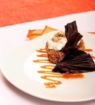 Thomas Preti Events to Savor will be serving their s'mores cheesecake as part of their dessert lineup this fall.