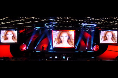 UPN Upfront 2005, featuring Tyra Banks - America’s Next Top Model.