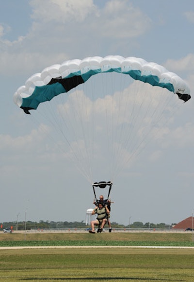 Other popular activities included a trip to the Chicagoland Skydiving Center.