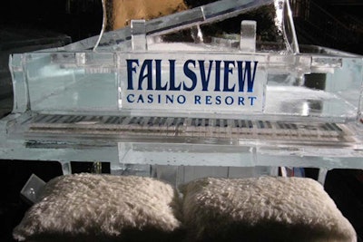 Full-Size Ice Grand Piano