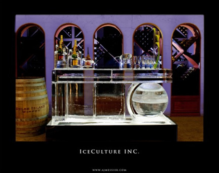 6-Foot Sphere Ice Bar