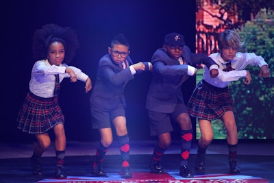 Last year, the Chicago version of Glamorama added more dance numbers to the fashion show, and the tradition continued this year. Dancers included kids dressed in preppy back-to-school gear.