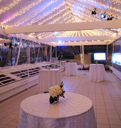 Rooftop Garden – Tented for Paley Center Annual Gala