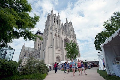 8. Washington National Cathedral Flower Mart