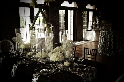 Inspired by Kim Kardashian’s Black & White Wedding. Black Roses and Baroque