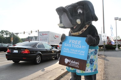 Kalahari Resorts 'Fuel Your Fun' Gas Giveaway Tour