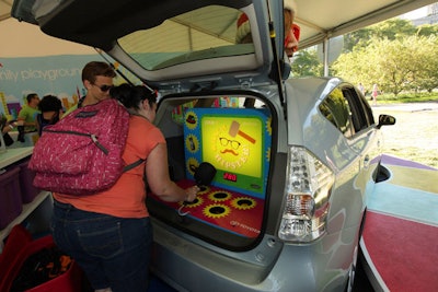 Toyota Prius at Lollapalooza