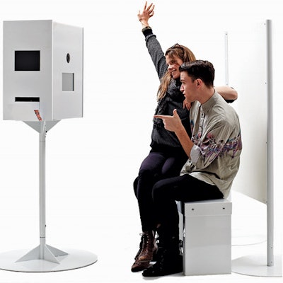 The Bosco offers video confessionals and photo booths with unique functions like a booth that creates images that appear in 3-D when viewed with 3-D glasses. The animated GIF function takes four pictures, then prints a physical copy and combines the photos into an animation that instantly uploads to the Web. The Bosco is available to rent throughout the world, and the company can design custom options, too.