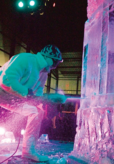 2. Ice Carving